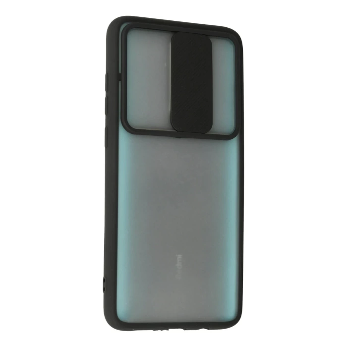 Newface Xiaomi Redmi Note 8 Pro Kılıf Palm Buzlu Kamera Sürgülü Silikon