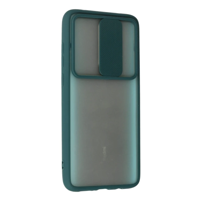 Newface Xiaomi Redmi Note 8 Pro Kılıf Palm Buzlu Kamera Sürgülü Silikon