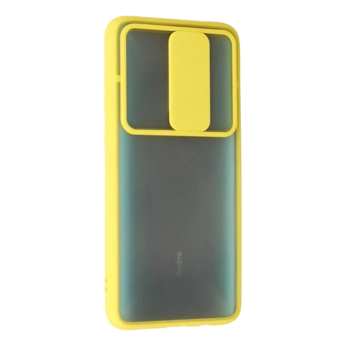 Newface Xiaomi Redmi Note 8 Pro Kılıf Palm Buzlu Kamera Sürgülü Silikon