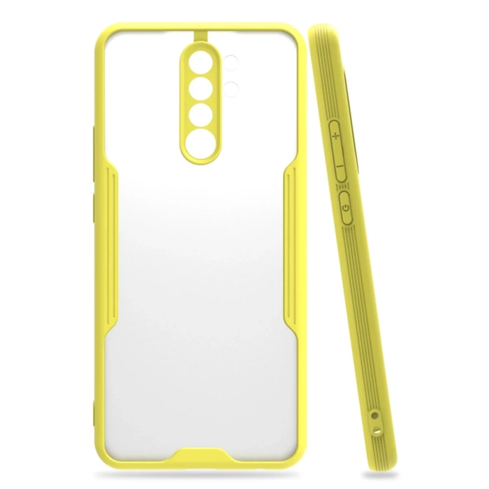 Newface Xiaomi Redmi Note 8 Pro Kılıf Platin Silikon
