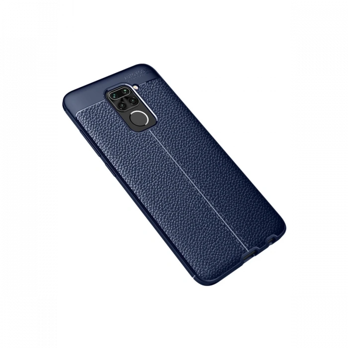 Newface Xiaomi Redmi Note 9 Kılıf Auto Focus Kapak - Lacivert