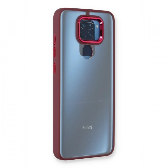 Newface Xiaomi Redmi Note 9 Kılıf Dora Kapak - Kırmızı