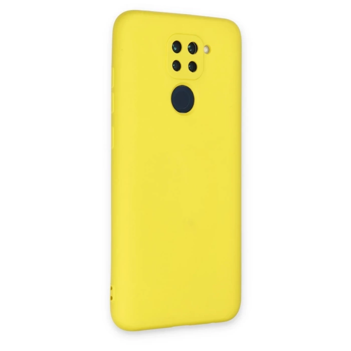 Newface Xiaomi Redmi Note 9 Kılıf Nano içi Kadife Silikon