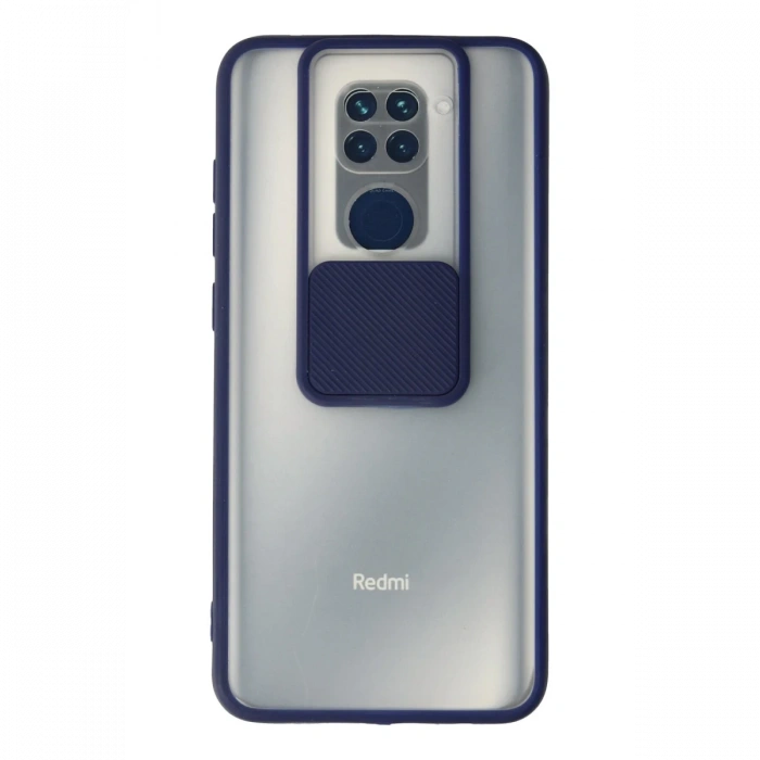 Newface Xiaomi Redmi Note 9 Kılıf Palm Buzlu Kamera Sürgülü Silikon