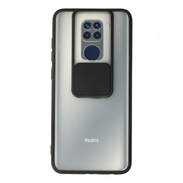 Newface Xiaomi Redmi Note 9 Kılıf Palm Buzlu Kamera Sürgülü Silikon