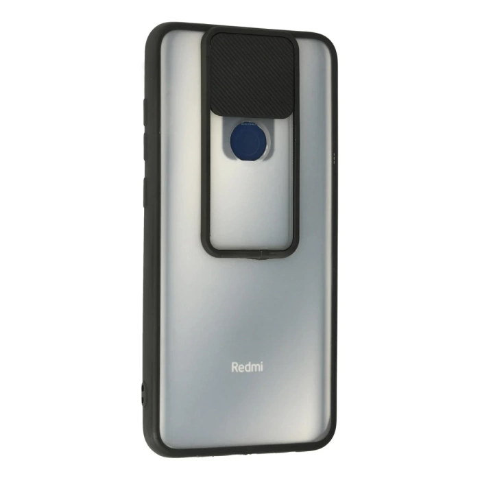 Newface Xiaomi Redmi Note 9 Kılıf Palm Buzlu Kamera Sürgülü Silikon