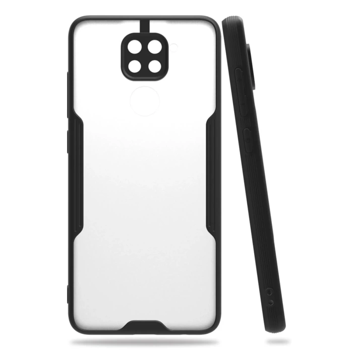 Newface Xiaomi Redmi Note 9 Kılıf Platin Silikon