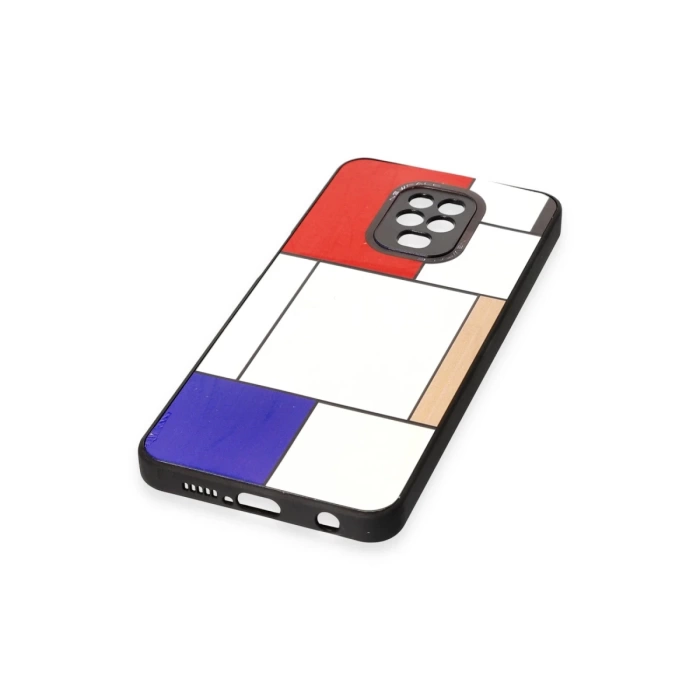Newface Xiaomi Redmi Note 9 Pro Kılıf Mirror Desenli Kapak