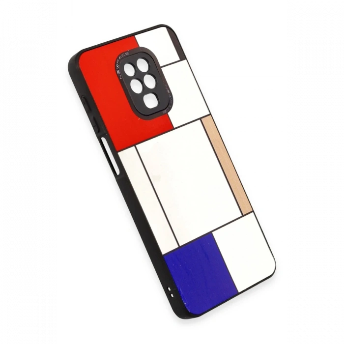 Newface Xiaomi Redmi Note 9 Pro Kılıf Mirror Desenli Kapak