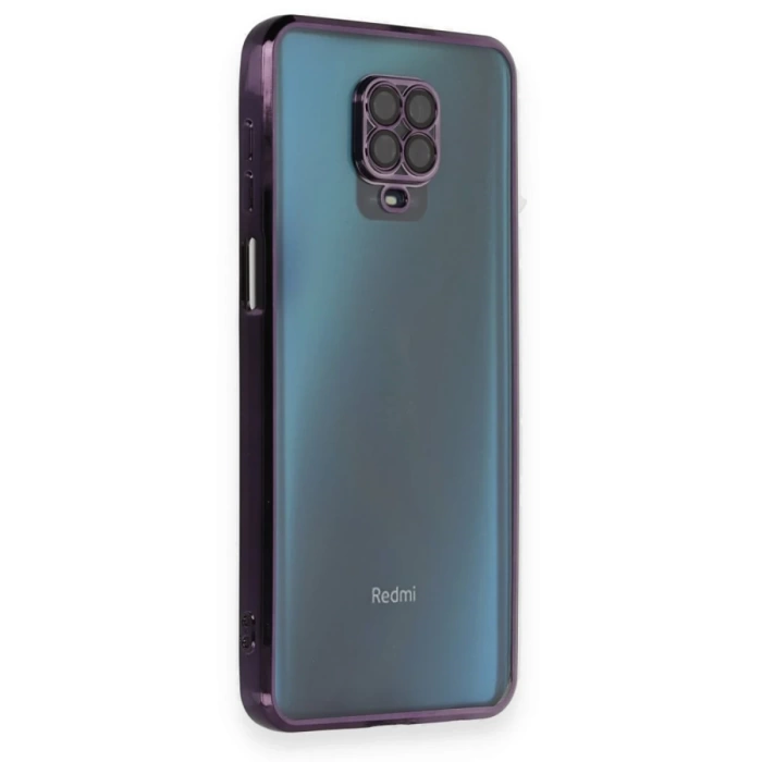 Newface Xiaomi Redmi Note 9 Pro Kılıf Razer Lensli Silikon