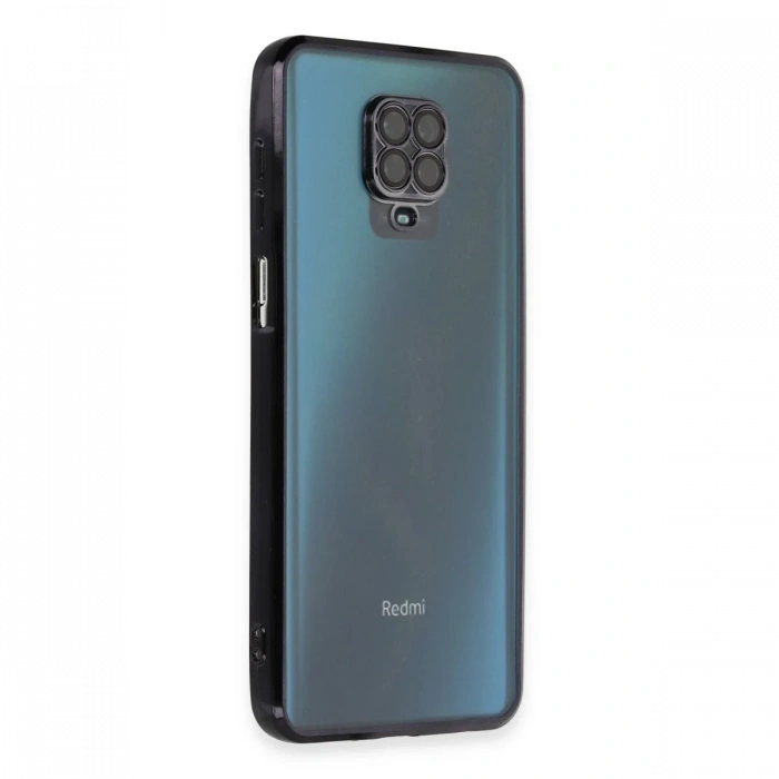 Newface Xiaomi Redmi Note 9 Pro Kılıf Razer Lensli Silikon