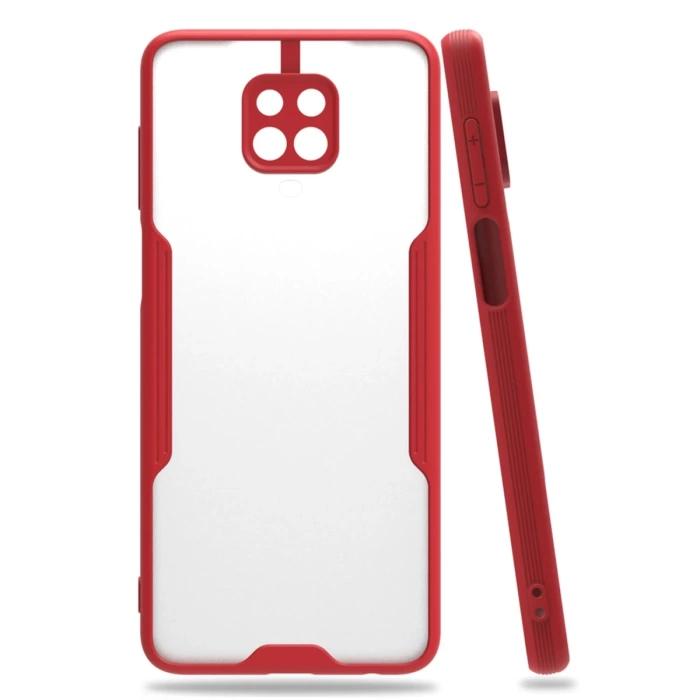 Newface Xiaomi Redmi Note 9S Kılıf Platin Silikon