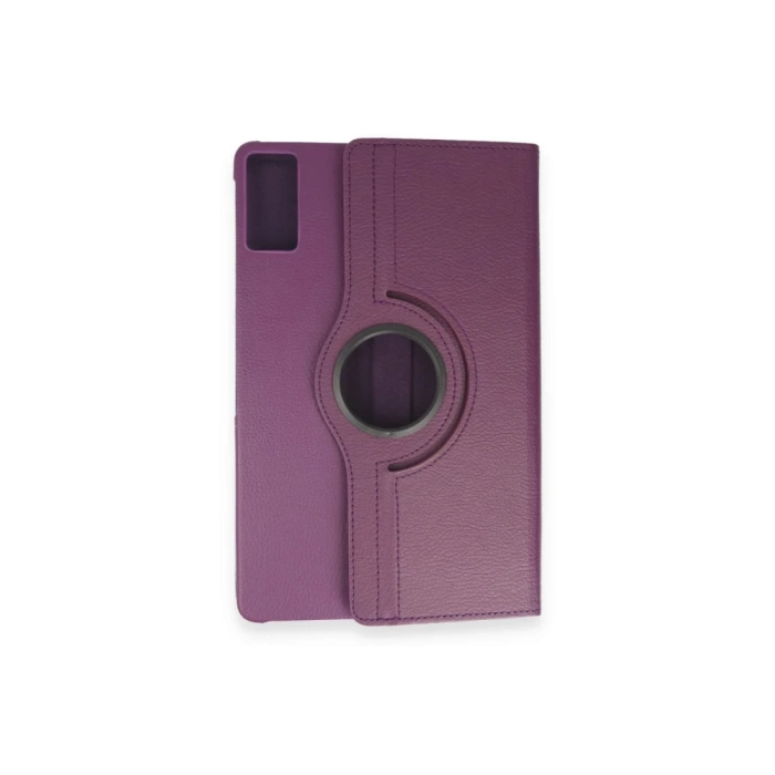 Newface Xiaomi Redmi Pad SE 4G Kılıf 360 Tablet Deri Kılıf - Mürdüm