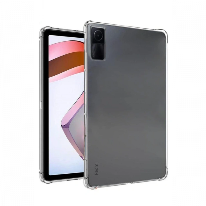 Newface Xiaomi Redmi Pad SE Kılıf Anti Shock Tablet Silikon - Şeffaf