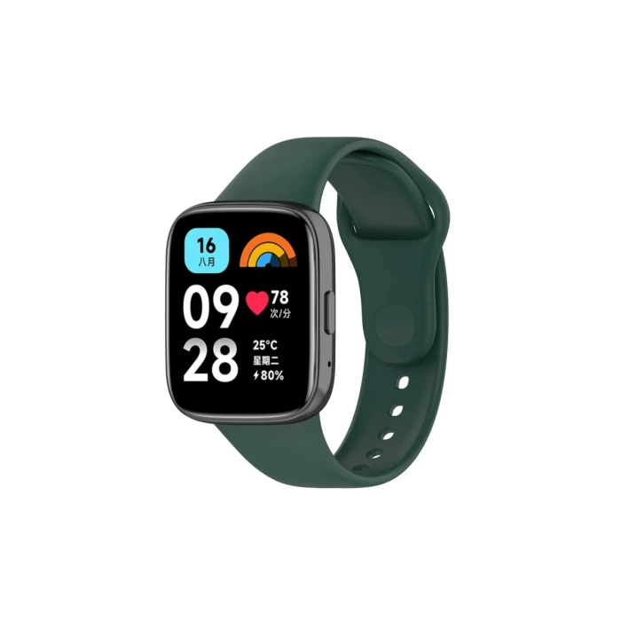 Newface Xiaomi Redmi Watch 3 Active Klasik Kordon - Haki Yeşil