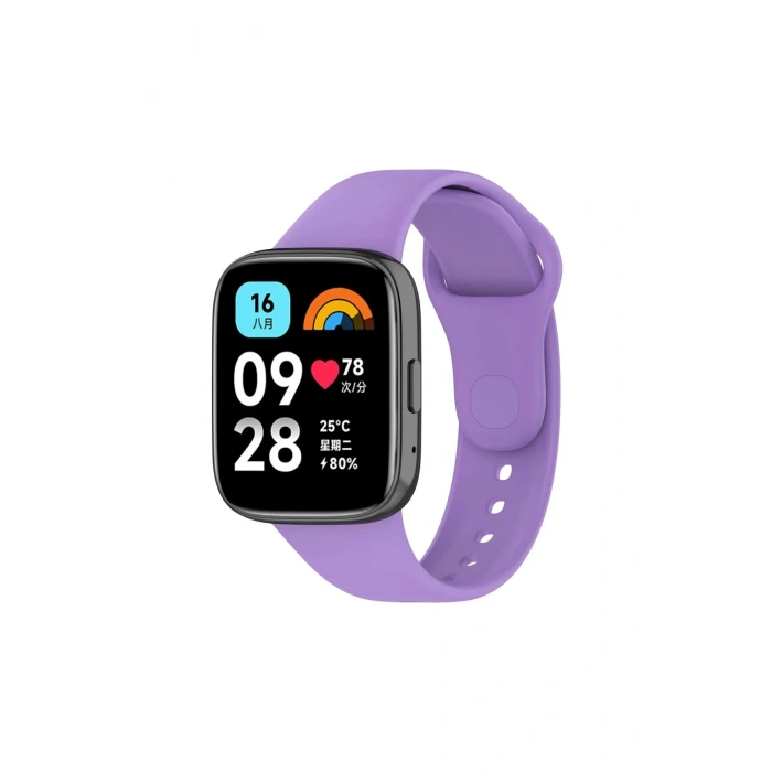 Newface Xiaomi Redmi Watch 3 Active Klasik Kordon - Lila