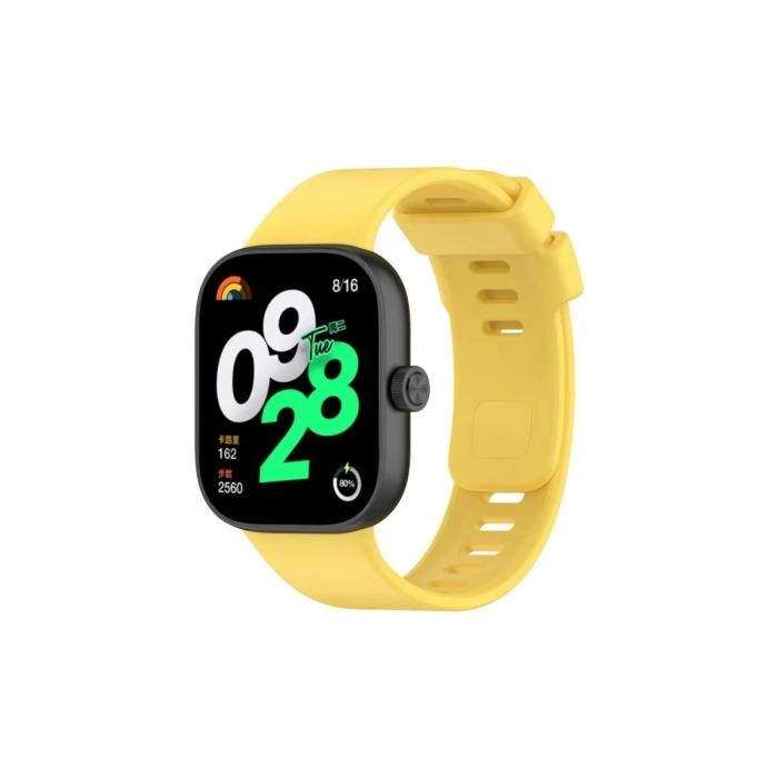 Newface Xiaomi Redmi Watch 4 Klasik Kordon - Sarı