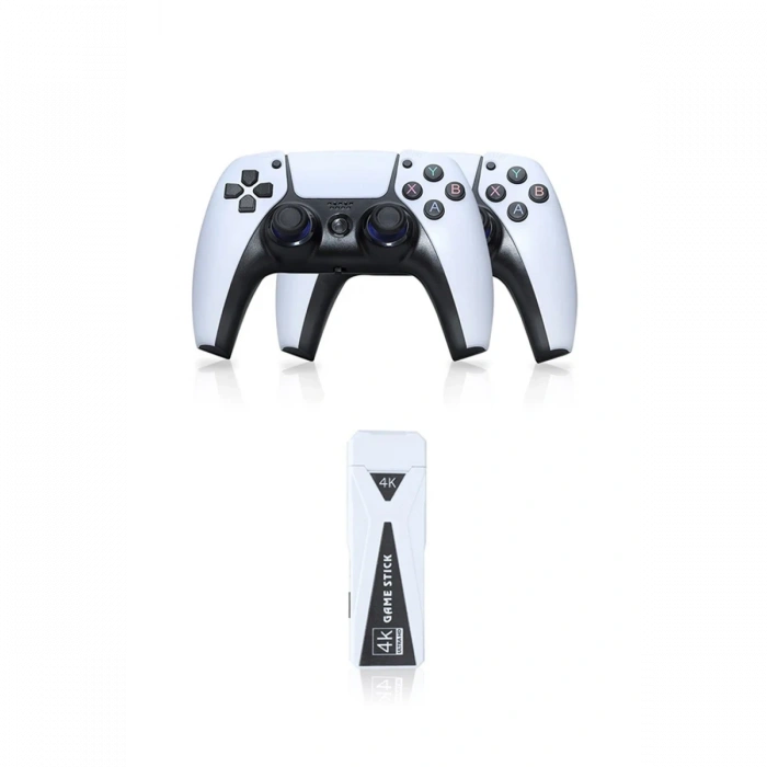 Newface Y5 64GB Android Dual Pad 4K Game Stick - Beyaz
