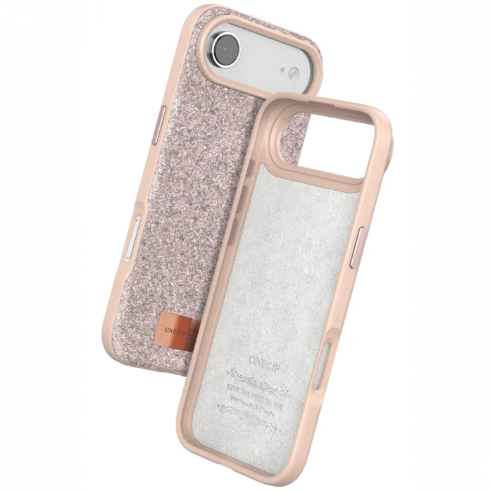 Onegif Apple iPhone 17 Air Bright Simli Kapak