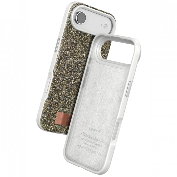 Onegif Apple iPhone 17 Air Bright Simli Kapak