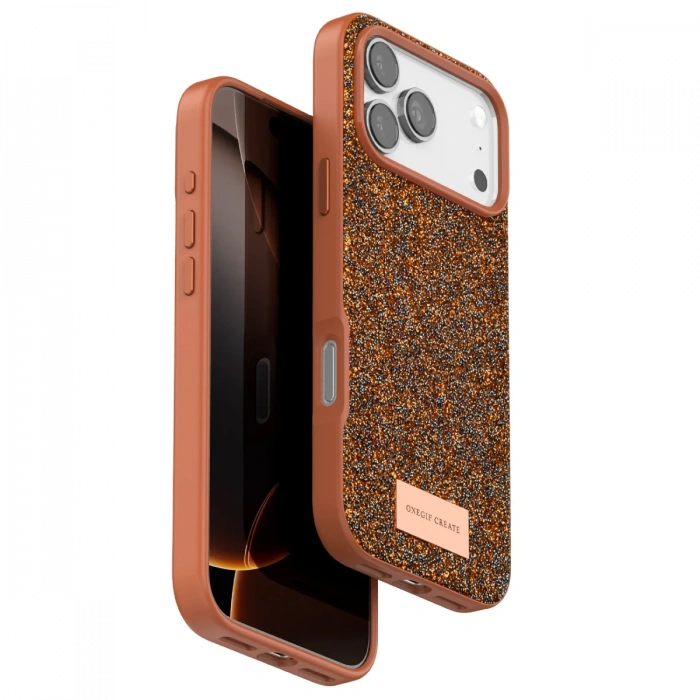 Onegif Apple iPhone 17 Pro Bright Simli Kapak