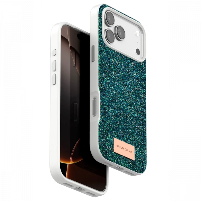 Onegif Apple iPhone 17 Pro Bright Simli Kapak