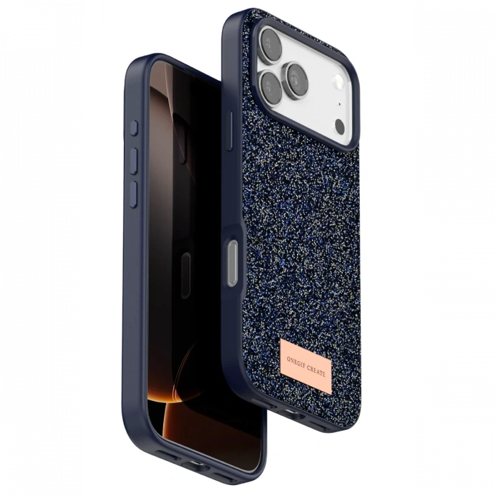 Onegif Apple iPhone 17 Pro Max Bright Simli Kapak