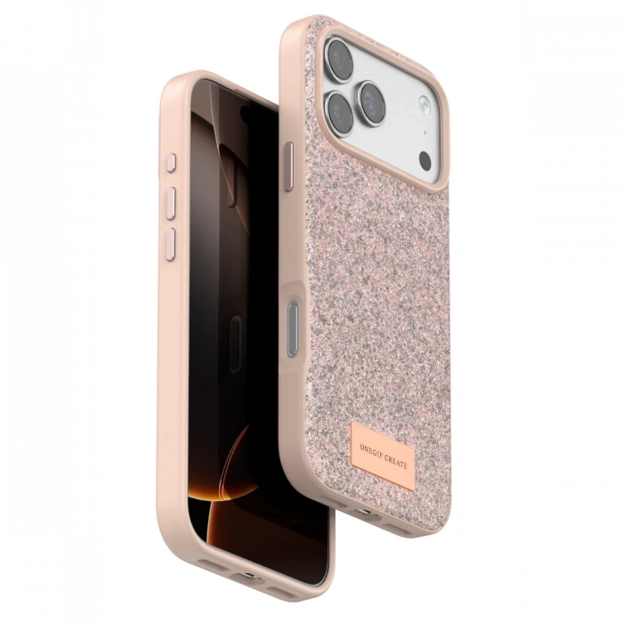 Onegif Apple iPhone 17 Pro Max Bright Simli Kapak