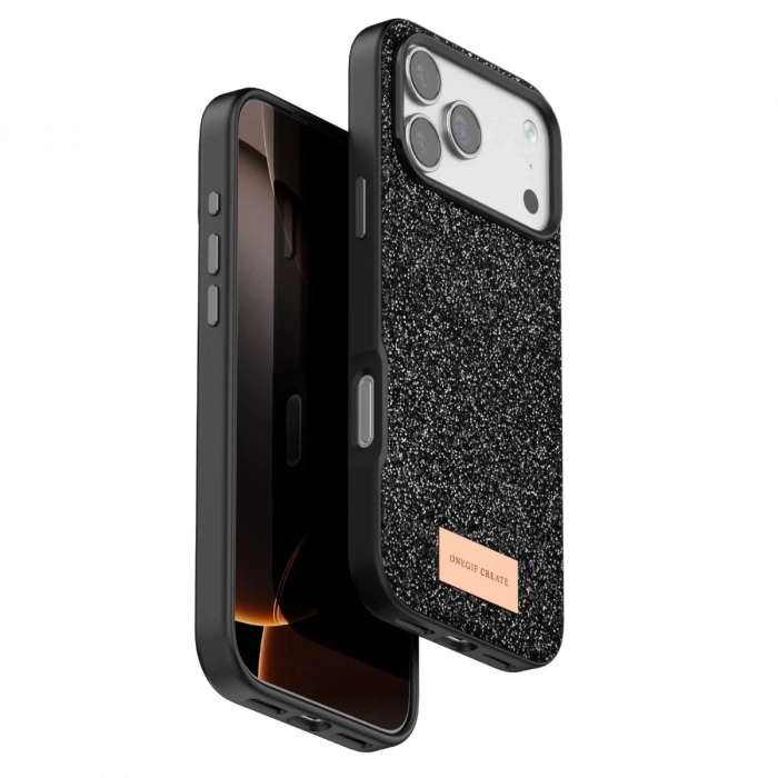 Onegif Apple iPhone 17 Pro Max Bright Simli Kapak