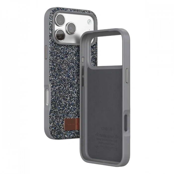 Onegif Apple iPhone 17 Pro Max Bright Simli Kapak