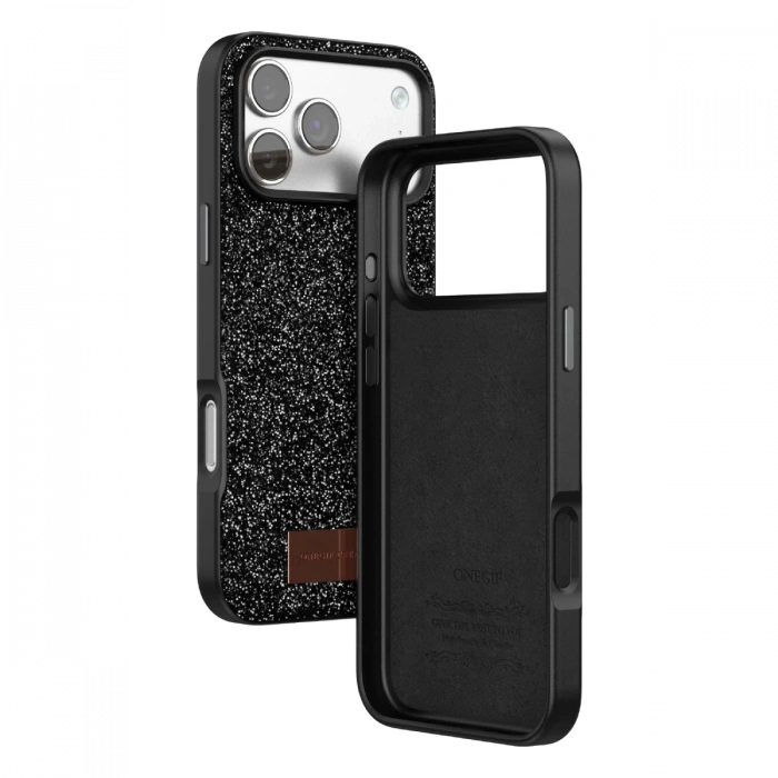 Onegif Apple iPhone 17 Pro Max Bright Simli Kapak