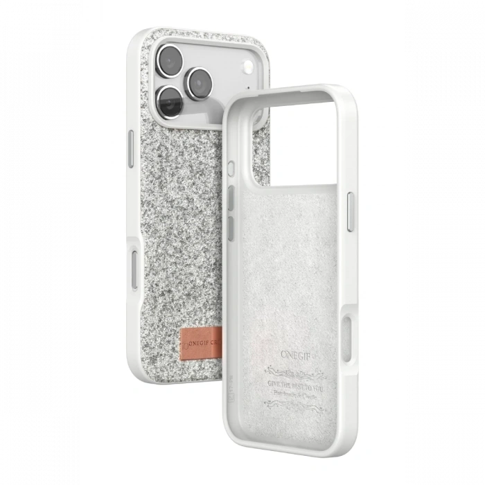 Onegif Apple iPhone 17 Pro Max Bright Simli Kapak