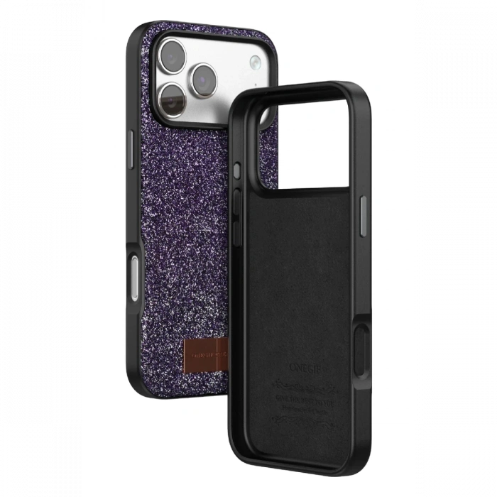 Onegif Apple iPhone 17 Pro Max Bright Simli Kapak