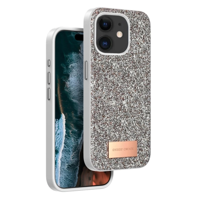 Onegif iPhone 11 Bright Simli Kapak - Gold