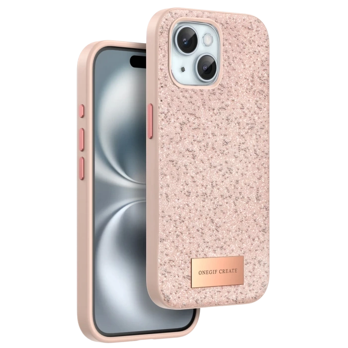 Onegif iPhone 15 Plus Bright Simli Kapak