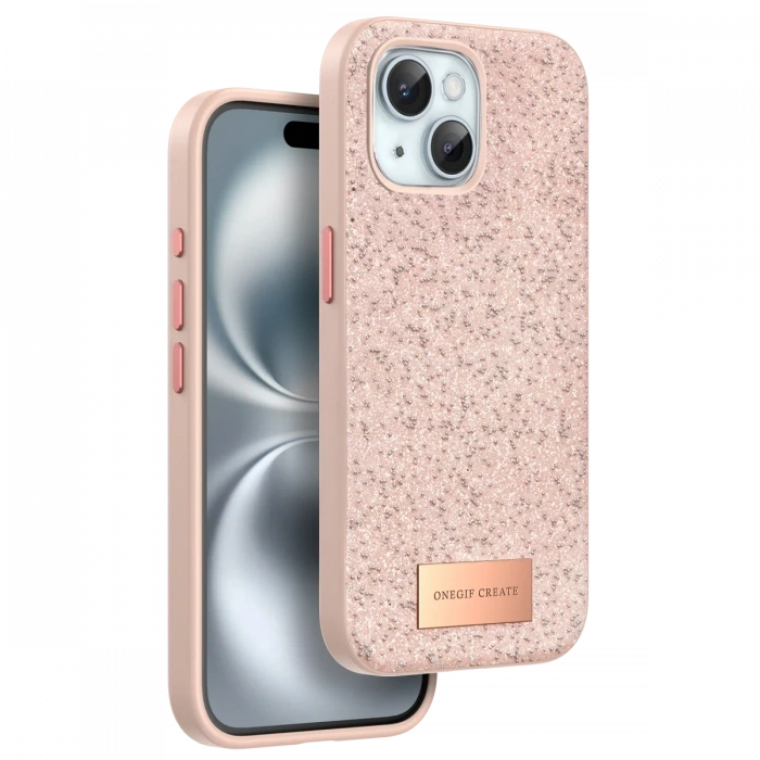 Onegif iPhone 15 Plus Bright Simli Kapak