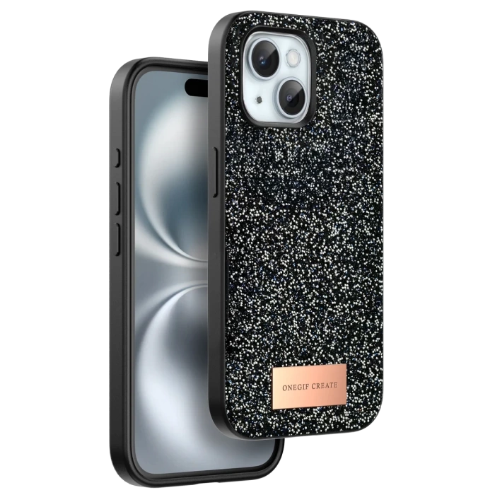 Onegif iPhone 15 Plus Bright Simli Kapak
