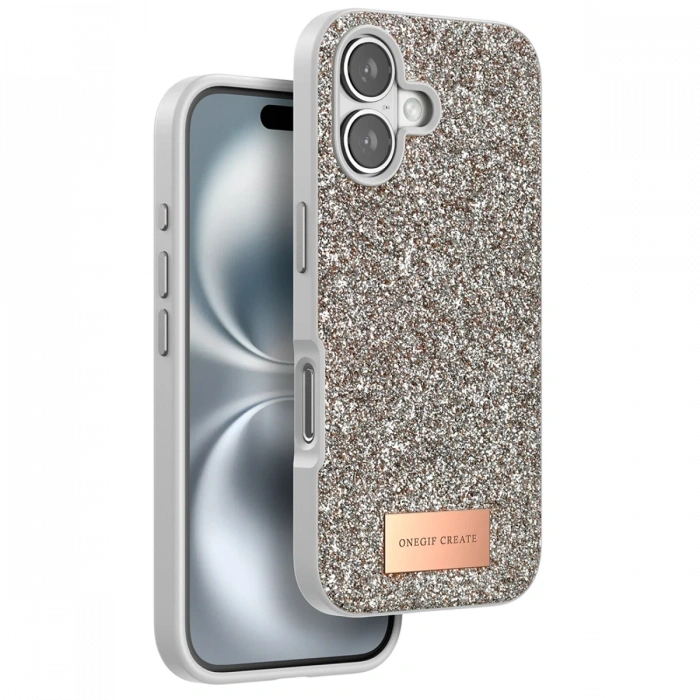 Onegif iPhone 16 Bright Simli Kapak