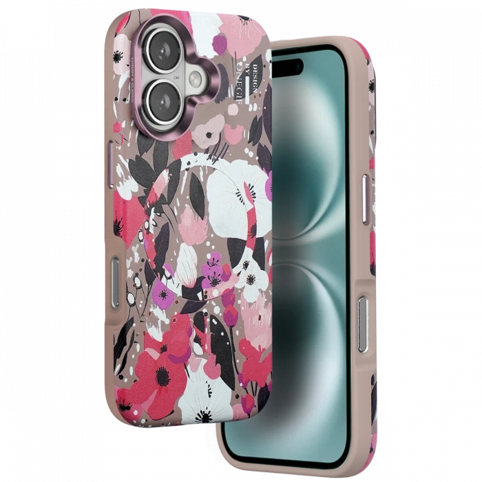 Onegif iPhone 16 Flower Series Magsafe Kapak
