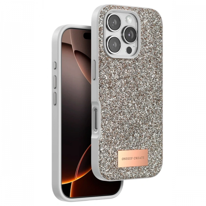Onegif iPhone 16 Pro Max Bright Simli Kapak