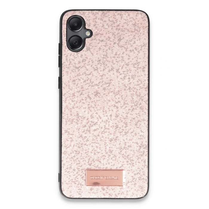Onegif Samsung Galaxy A05 Bright Simli Kapak - Pembe