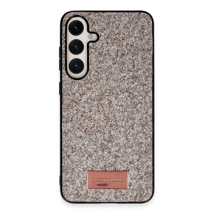 Onegif Samsung Galaxy A05S Bright Simli Kapak - Gold