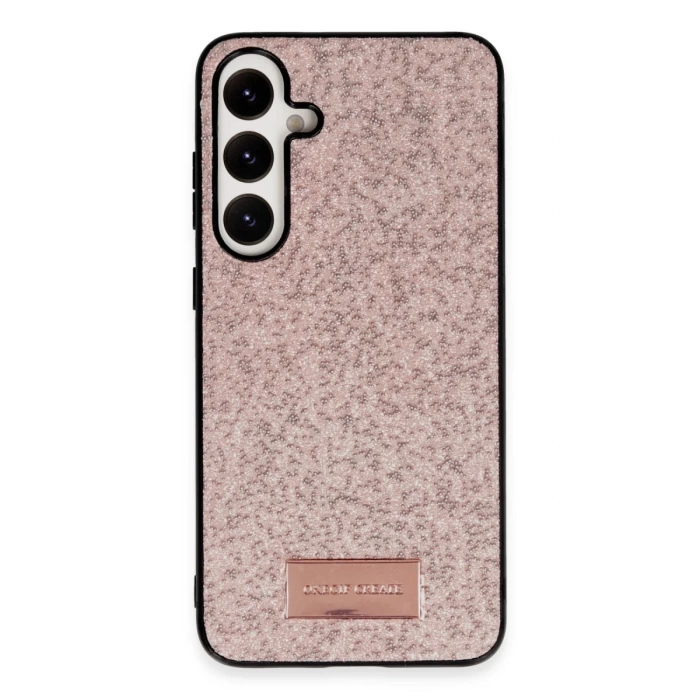 Onegif Samsung Galaxy A05S Bright Simli Kapak - Pembe