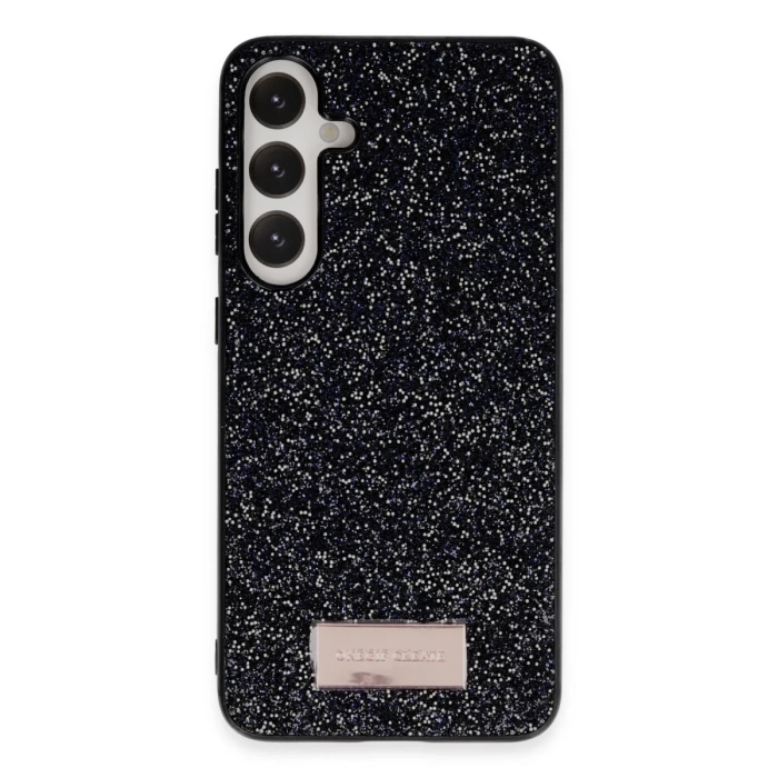 Onegif Samsung Galaxy A14 4G Bright Simli Kapak - Siyah