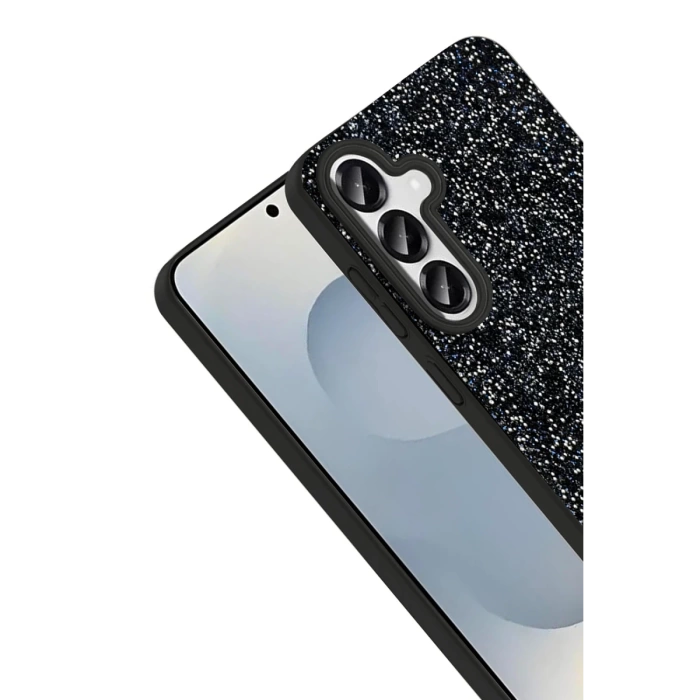Onegif Samsung Galaxy S25 Plus Bright Simli Kapak - Derin Mor