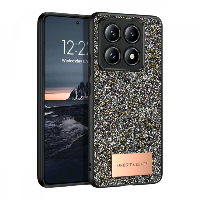 Onegif Xiaomi Mi 14T Pro Bright Simli Kapak