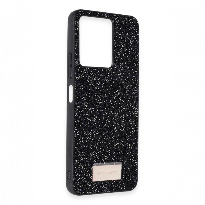 Onegif Xiaomi Redmi 13C Bright Simli Kapak - Gold