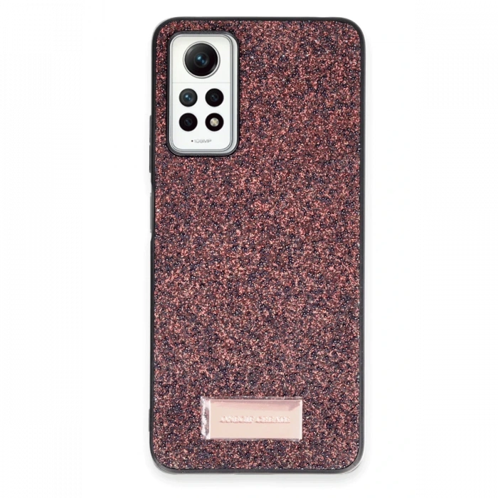 Onegif Xiaomi Redmi Note 12 Pro 4G Bright Simli Kapak - Derin Mor