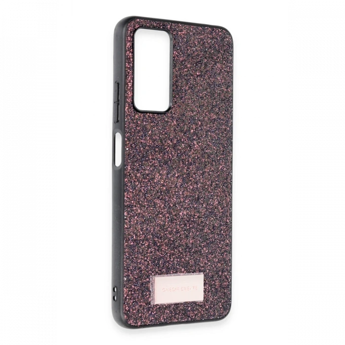 Onegif Xiaomi Redmi Note 12 Pro 4G Bright Simli Kapak - Derin Mor