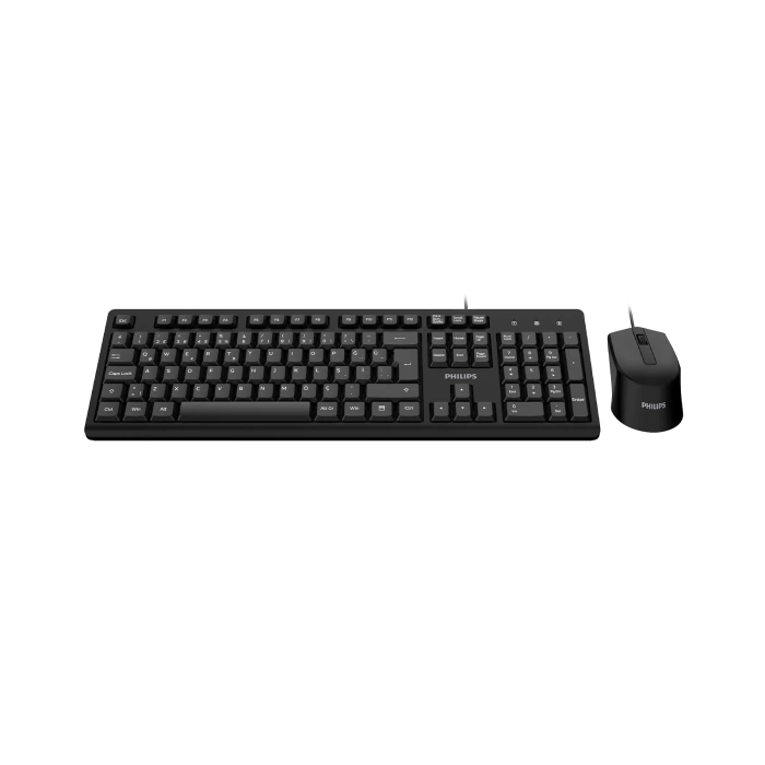 PHILIPS KABLOLU KLAVYE&amp;MOUSE SET SPT6234 SİYAH